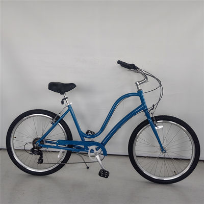 Coaster Brake 26 pouces Hybride à vitesse unique Unisexe Beach Cruiser Bike avec 26 * 2,35 pneus