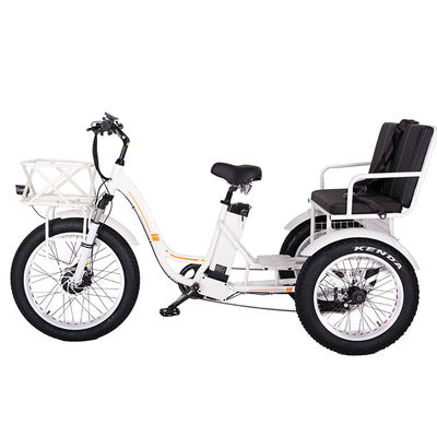 750W roues avant Trike de rickshaw électrique avec batterie au lithium de 21AH et 7 vitesses