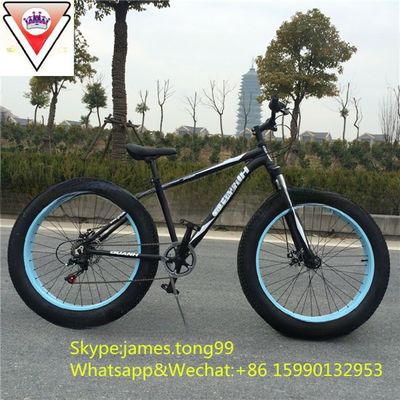 Fat Beach Cruiser Bike avec pneus de neige de 26 pouces et cadre en alliage d'aluminium en 2015