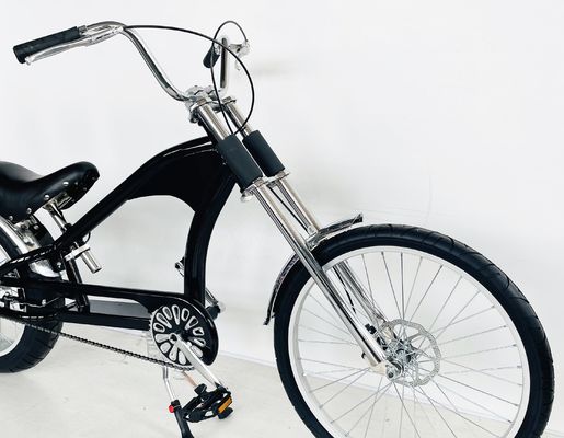 Poids brut 25,0 KG 24-20 &quot; Single Speed Adult Chopper Bike avec fourchette en acier de l'OEM