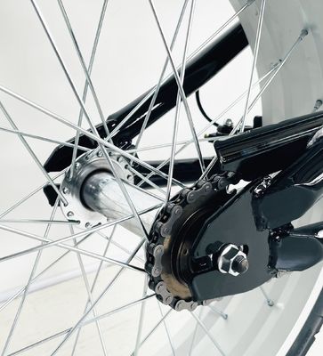 Poids brut 25,0 KG 24-20 &quot; Single Speed Adult Chopper Bike avec fourchette en acier de l'OEM