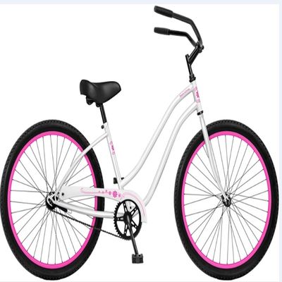 Pas à pas dans la conception 26 pouces Beach Cruiser vélo avec frein à pieds et couleur blanche