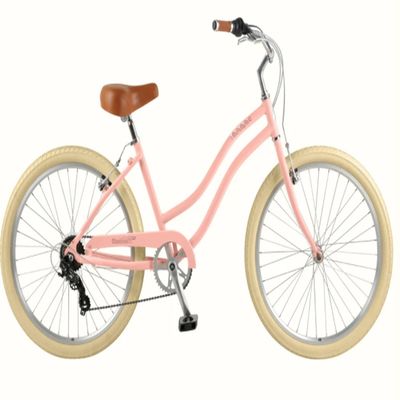 Pas à pas dans la conception 26 pouces Beach Cruiser vélo avec frein à pieds et couleur blanche