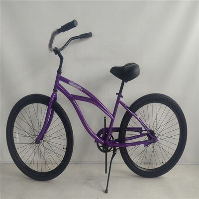 150 kg capacité de charge vélo de croisière pour femmes à vitesse unique vélo de plage urbain femme 26 pouces
