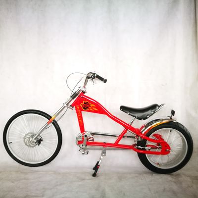 24&quot; V Brake/ Disque Brakes 4.0 Pneumatique à vitesse unique Chopper vélo pour le marché américain