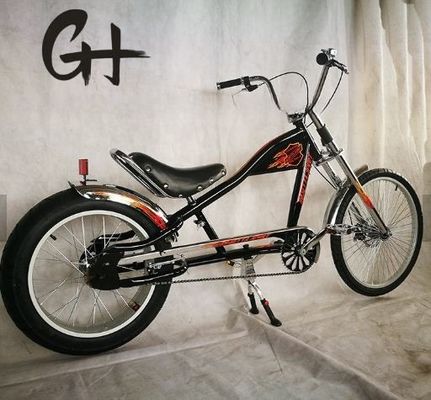 2020 24 &quot;-20&quot; Single Speed OEM/ODM Fabriqué en gros adultes CE Chopper vélo avec fourchette en aluminium