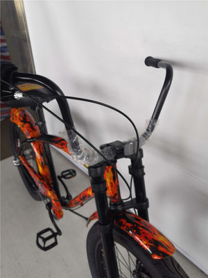 15 kg de pneus gros Vélo de ville intérieur 3 vitesses 3,0 &quot; Vintage adultes Beach Cruiser vélo 24 pouces