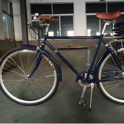 Pas de roues d'entraînement style vélo rétro fabriqué pour Mans vélo de ville sur la route de la ville