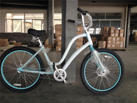 26 pouces 3 vitesse Comfort Hybrid Pas à travers Beach Cruiser vélo avec logo personnalisé
