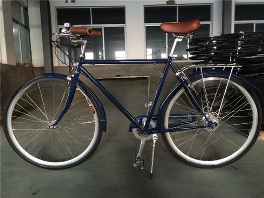 Vintage City Road Bike en alliage d'aluminium avec levier de freinage Z-star et frein à pince