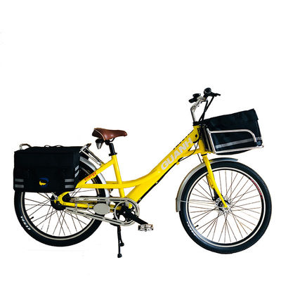 36V 9Ah 250W couple 80-90 Nm 25KM/H Hi-Ten Steel Electric Cargo Bike pour la livraison de nourriture