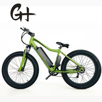 Marché des États-Unis 26&quot; 4,0 pneus gras vélo électrique avec 48V 500W alimentation et 7 vitesses