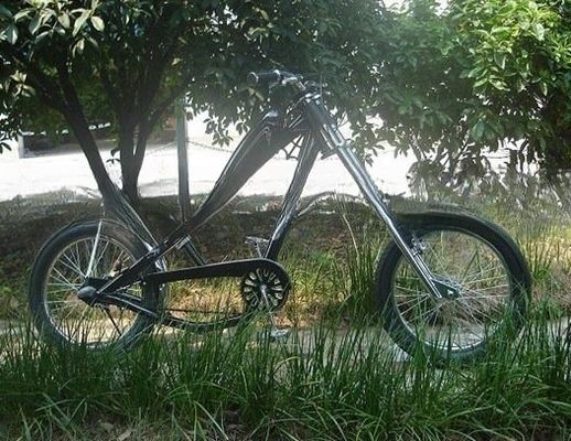 Matériau de la jante en acier Vélo de chopper de 20 pouces avec dérailleur de moyeu à 3 vitesses interne et plus