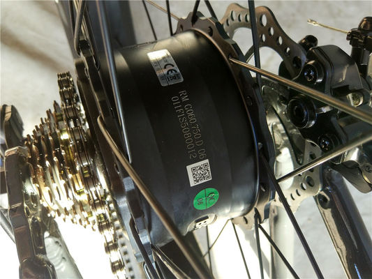 26*4.0 pouces Fat Tire Vélo électrique Beach Cruiser Propulsé par une batterie au lithium de 17 Ah