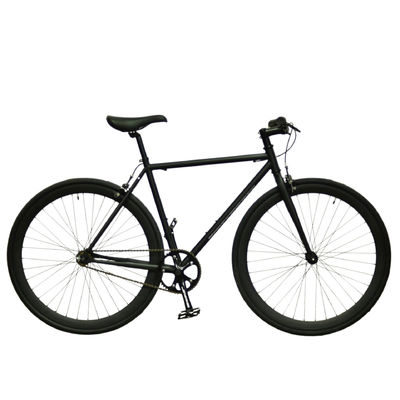 Quando Hub Noir Couleur personnalisée 700x28C cadre en acier Vintage Fixie vélo à engrenages fixes
