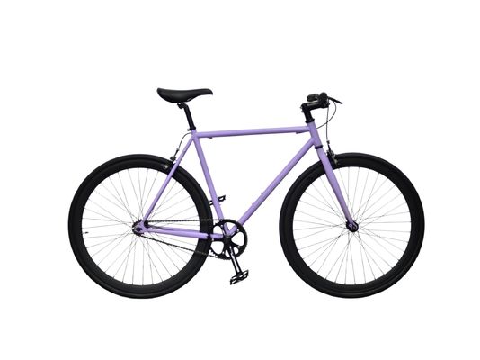 Quando Hub Noir Couleur personnalisée 700x28C cadre en acier Vintage Fixie vélo à engrenages fixes
