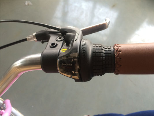 26 pouces femme pas à travers 7 vitesse vélo de plage de croisière avec un siège grand et confortable