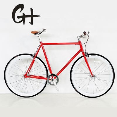 USA OEM Sport Fixie Bikes avec des moyeux de roulement scellés et un cadre en acier Hi-Ten coloré