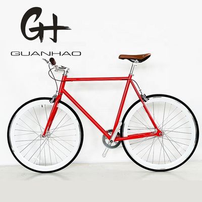 USA OEM Sport Fixie Bikes avec des moyeux de roulement scellés et un cadre en acier Hi-Ten coloré