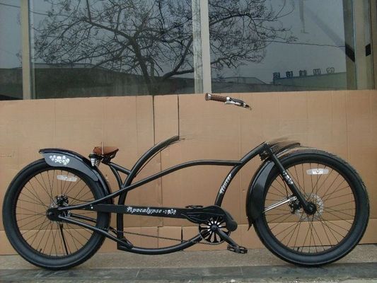 Le marché américain populaire 24 &quot; Chopper vélo avec poids brillant de 19 kg et matériau de cadre en acier