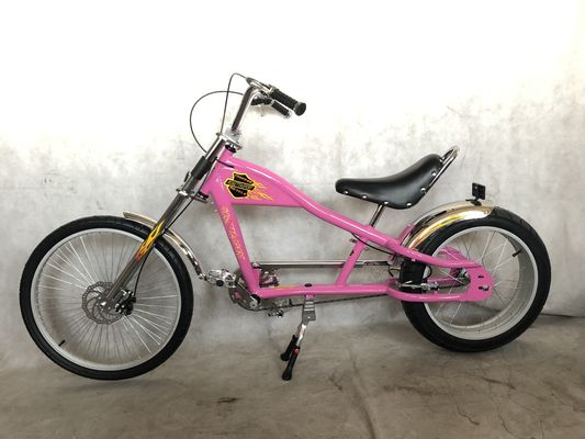 Cycle de type chopper pour adultes OEM CE avec 24-20&quot; de vitesse unique et cadre en acier Hi-Ten