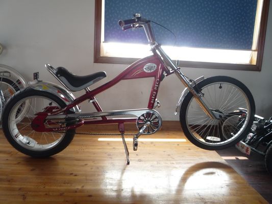 Cycle de type chopper pour adultes OEM CE avec 24-20&quot; de vitesse unique et cadre en acier Hi-Ten