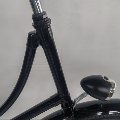 Vintage classique noir Lady Oma Holland City Cruiser Vélo néerlandais Vélo pour femmes