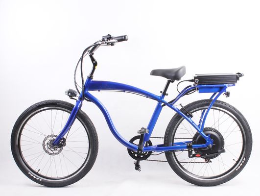 Vélo électrique à grande vitesse de 26 pouces avec moteur de 1000W et batterie au lithium de 48V 14Ah