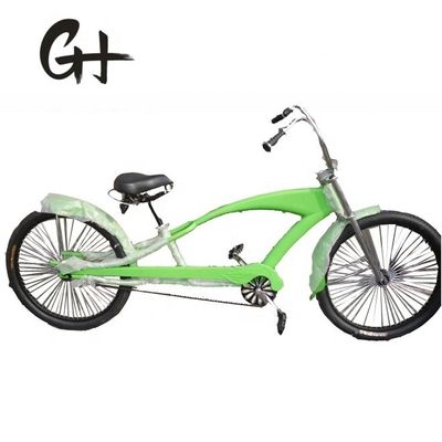 26' Long Frame Chopper Beach Cruiser Bike avec pédale en alliage et fourchette en acier