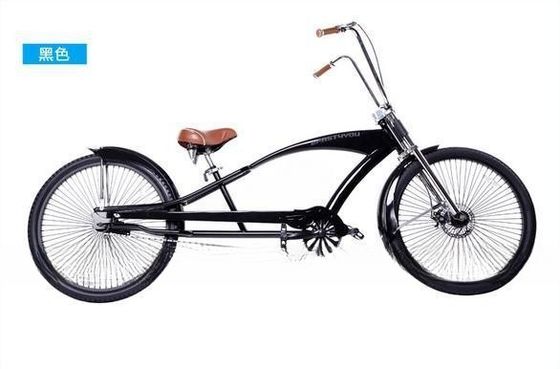 26' Long Frame Chopper Beach Cruiser Bike avec pédale en alliage et fourchette en acier