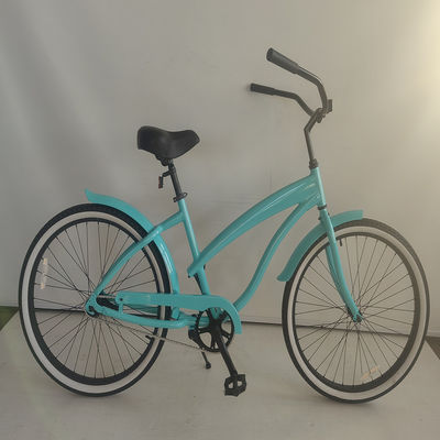 Cadre en aluminium de 26 pouces Hybride monoplace VTT féminin 2024 Pas de frein arrière