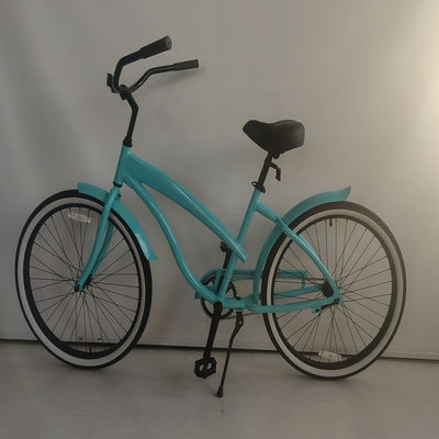 Cadre en aluminium de 26 pouces Hybride monoplace VTT féminin 2024 Pas de frein arrière