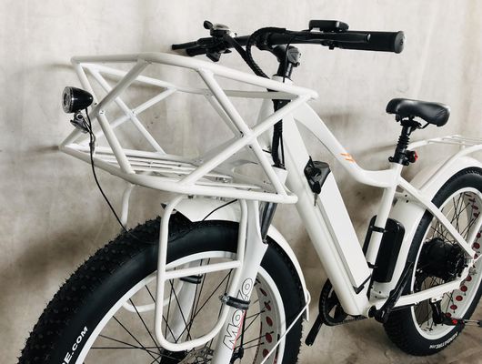 26&quot; 4.0 Big Snow Fat Tire Vélo électrique avec frein à disque et moteur BaFang arrière 1000W 48V 17AH