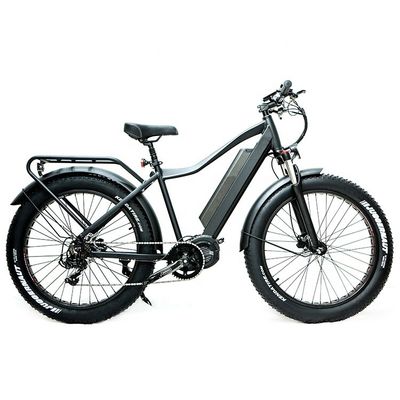 Largeur du pneu 26*4&quot; 7 vitesses Fat Snow Tire Vélo de montagne électrique avec moteur moyen Bafang