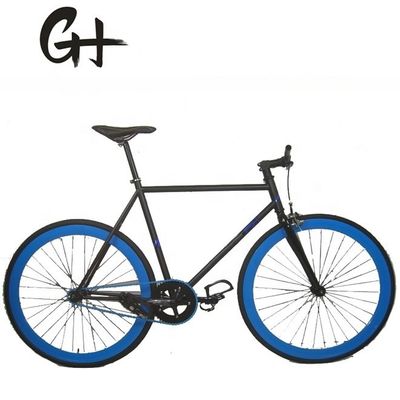 Matériau de la fourchette acier 700C Hi-Ten Frame OEM CE Single Speed Flip-Flop Hub vélo à engrenages fixes