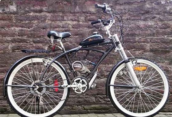 Vélo électrique Beach Cruiser avec moteur 50cc 2015 modèle cadre en acier électrique inclus