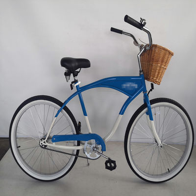 Big Logo Adultes 26 pouces vélo de plage à vitesse unique avec option de porte-avions avant