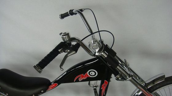 Chopper Bike Black Low Rider Mode Bike avec le frein à disque F R V-Brake