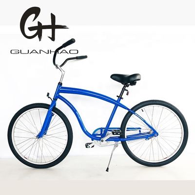 États-Unis CPSC certifié Cadre en aluminium de 26 pouces Monoplace à grande vitesse Frein Beach Cruiser vélo