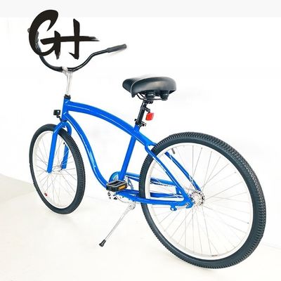 États-Unis CPSC certifié Cadre en aluminium de 26 pouces Monoplace à grande vitesse Frein Beach Cruiser vélo