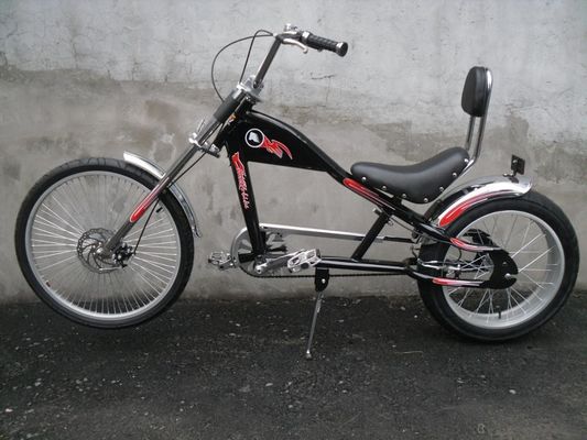 Jante en aluminium de 26 pouces en acier Mode Chopper Vélo Chopper Vélos Poids brut 25 kg