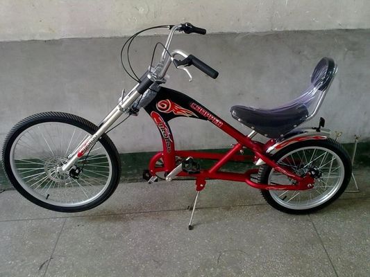 Jante en aluminium de 26 pouces en acier Mode Chopper Vélo Chopper Vélos Poids brut 25 kg
