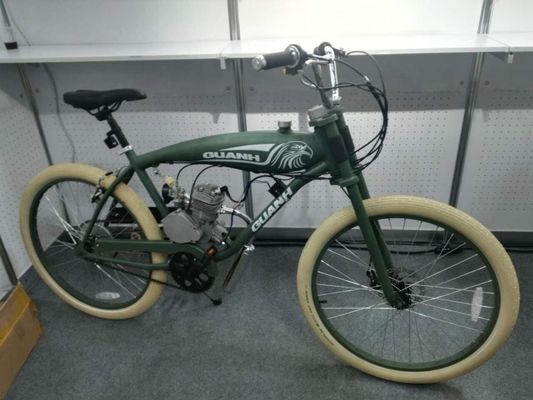 Moto de course à roue magnétique de 26 pouces avec moteur à 2 temps de 80 cc 35 km/h Vitesse maximale 3L réservoir intérieur