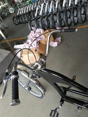 Vélo de chopper de 20 à 24 pouces pour hommes avec suspension à fourchette et options personnalisables