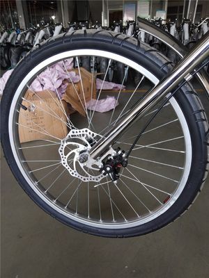 Vélo de chopper de 20 à 24 pouces pour hommes avec suspension à fourchette et options personnalisables