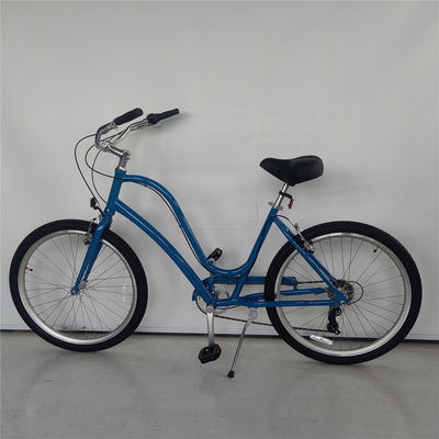 Electra adulte pas à travers le cadre en aluminium 7 vitesses hybride 26 pouces Beach Cruiser vélo