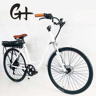 500W / 48V / 14Ah rack arrière batterie au lithium vélo électrique de ville pour femmes dame 35KM/H