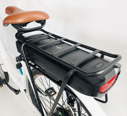500W / 48V / 14Ah rack arrière batterie au lithium vélo électrique de ville pour femmes dame 35KM/H