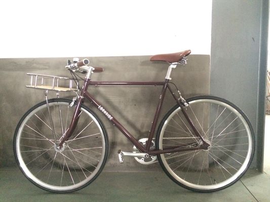 Le frein à pinceau 700C OEM Couleur Logo CE Plateau avant Classique Sturmey Archer Intérieur 3S Vintage Hommes City Bike