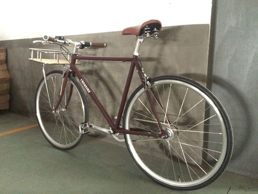 Le frein à pinceau 700C OEM Couleur Logo CE Plateau avant Classique Sturmey Archer Intérieur 3S Vintage Hommes City Bike